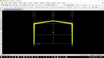CSi sap2000 v18 steel structure design of showroom part 01
