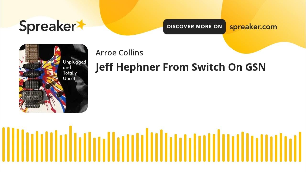 Jeff Hephner From Switch On GSN YouTube