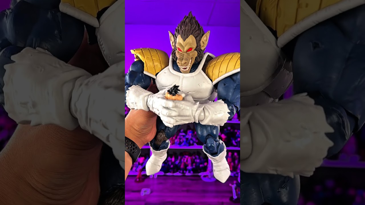 Great Ape Vegeta S.H.Figuarts this is not the SDCC exclusive, but has better accessories 👌🏽