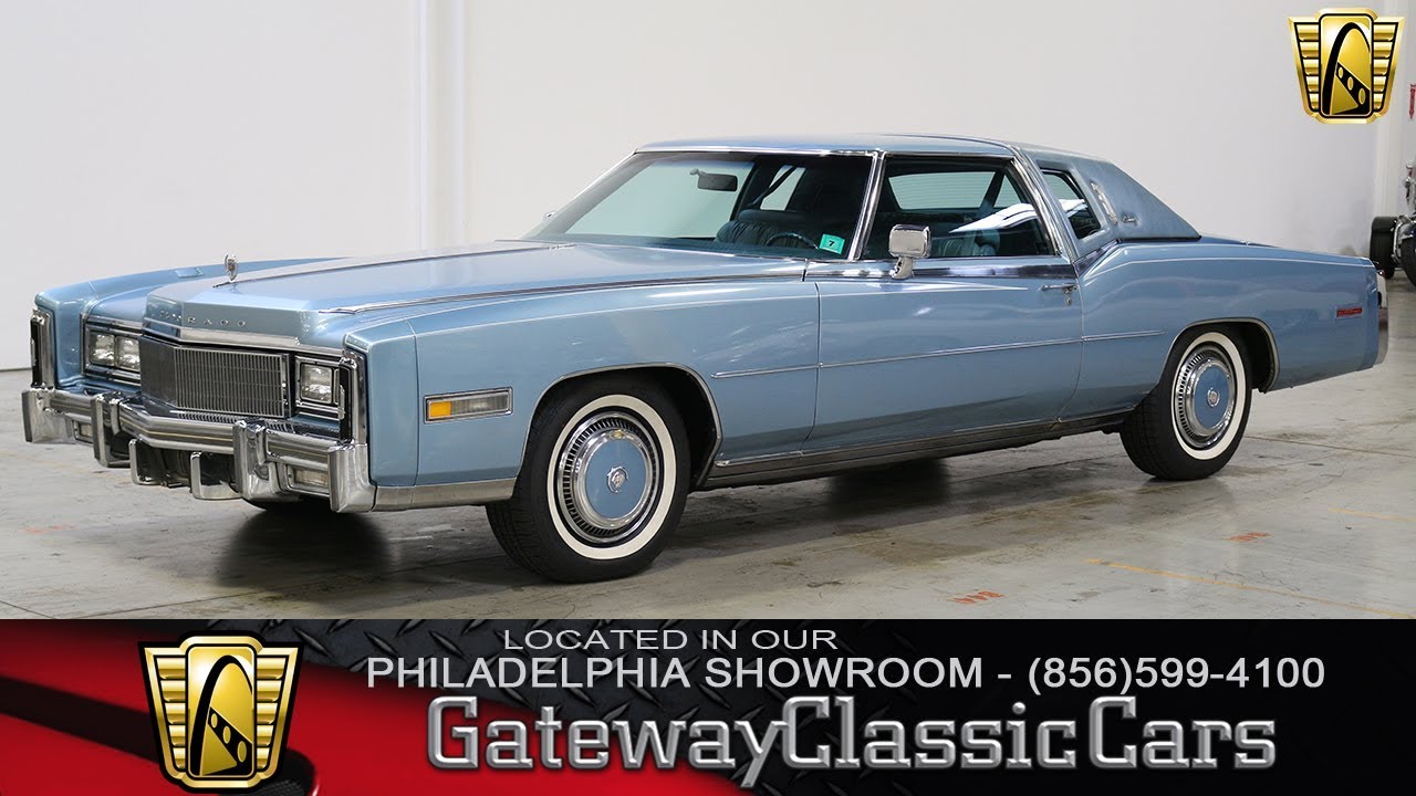 1977 Cadillac Eldorado Barritz Gateway Classic Cars Philadelphia 514 Youtube