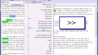 EmEditor Text Editor FindBar Plug-in Feature