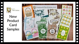 Create with Terri Gaines  - Jan-April Mini Catalog & January Online Exclusives Card Samples