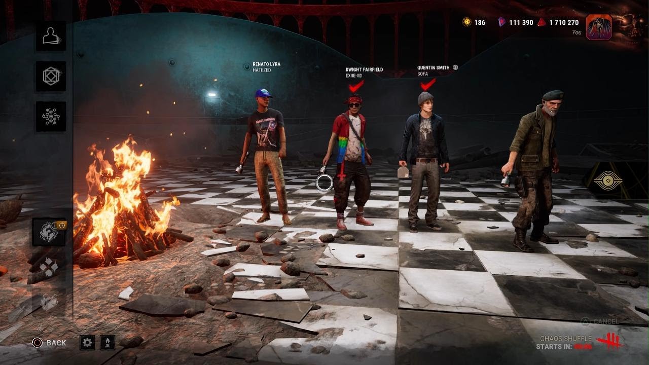 Dead by Daylight Blight vs Bill and pals - YouTube