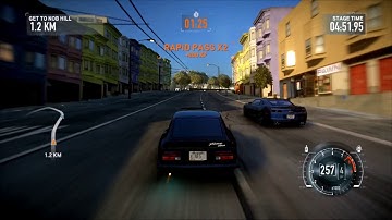 Need for Speed The Run | Getting to Nob Hill | Starting Race