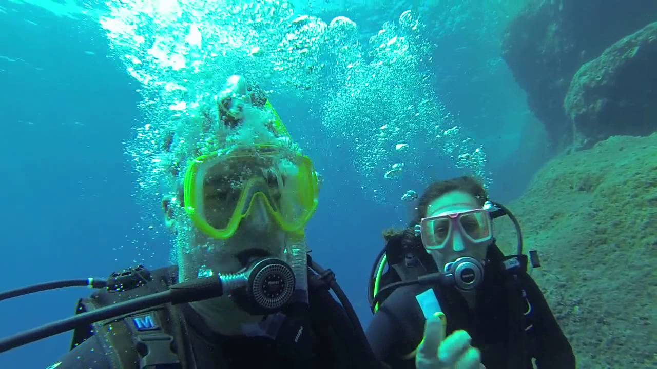 Diving Santorini with Navys Waterworld Dive Center Part 28 YouTube