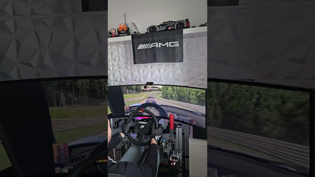 Iracing nurburgring nordschleife mazda mx5, de 8 a 2 en 2 vueltas. Fanatec clubsport dd 12nm