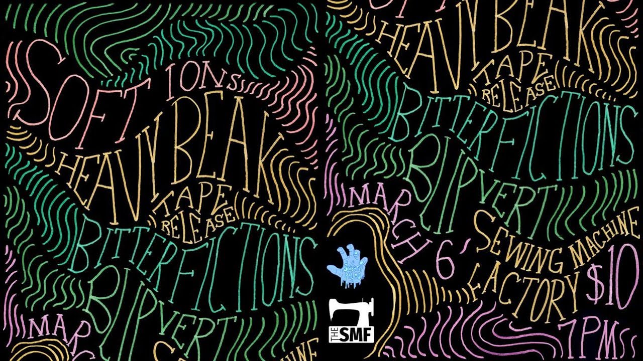 2018-03-08 Heavy Beak tape release at SMF with Blipvert, Bitter Fictions, and Soft Ions