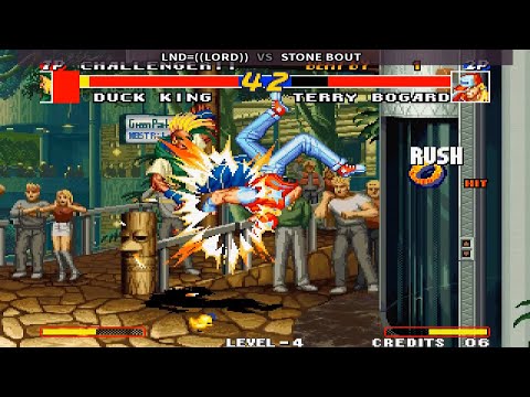 Fightcade 👊 Real Bout Fatal Fury 👊🏾 LND=((LORD)) 🇧🇷 Vs STONE BOUT 🇧🇷
