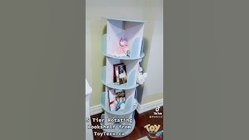 Adorable 5-Tier Rotating Bookshelf - from Toytexx.ca