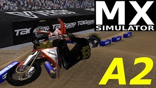 2019 Anaheim 2 Supercross GoPro Lap - MX Simulator