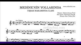 Solfej / Uşşak İlahi̇ / Medi̇neni̇n Yollarinda