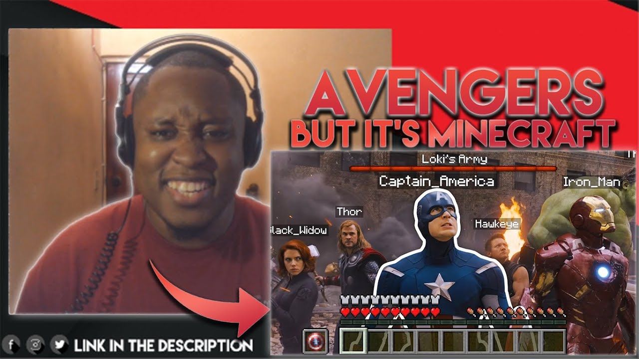 Avengers Battle of New York but it's Minecraft Reaction!