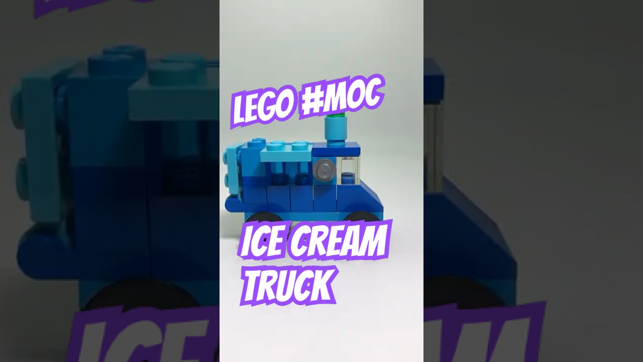 LEGO Classic  - Ice Cream Truck (LEGO CLASSIC CREATIVE BLUE BRICKS 11006) Speed Build 