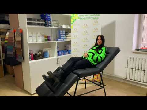 Кушетка косметологічна стаціонарна, видео 1