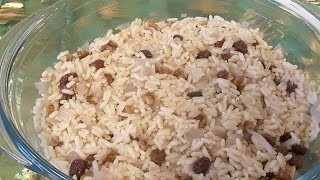 Festlicher Weihnachtsreis mit Champagner - Festive Christmas Rice with Champagne