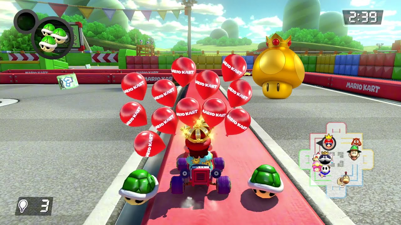 Epic Battle Mode WAR in Mario Kart 8 Deluxe! 💥