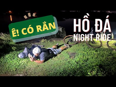 Video Đạp xe Hồ Đá ban đêm có gì ? | MTB vlog - youtube