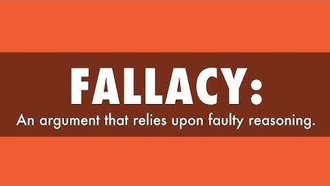 Logical Reasoning (Formal and informal fallacy )