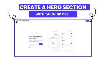 How to Create a Responsive Hero Section with Tailwind CSS