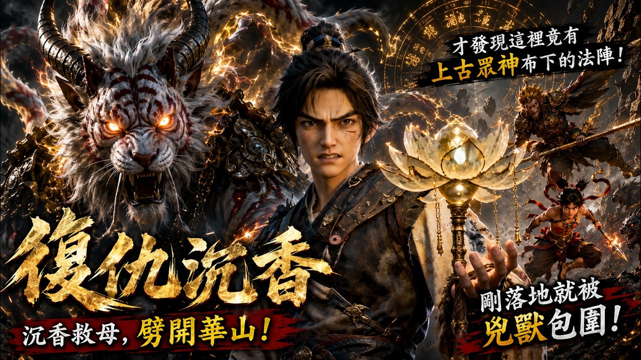 復仇沉香：楊戩劈山驚現上古法陣