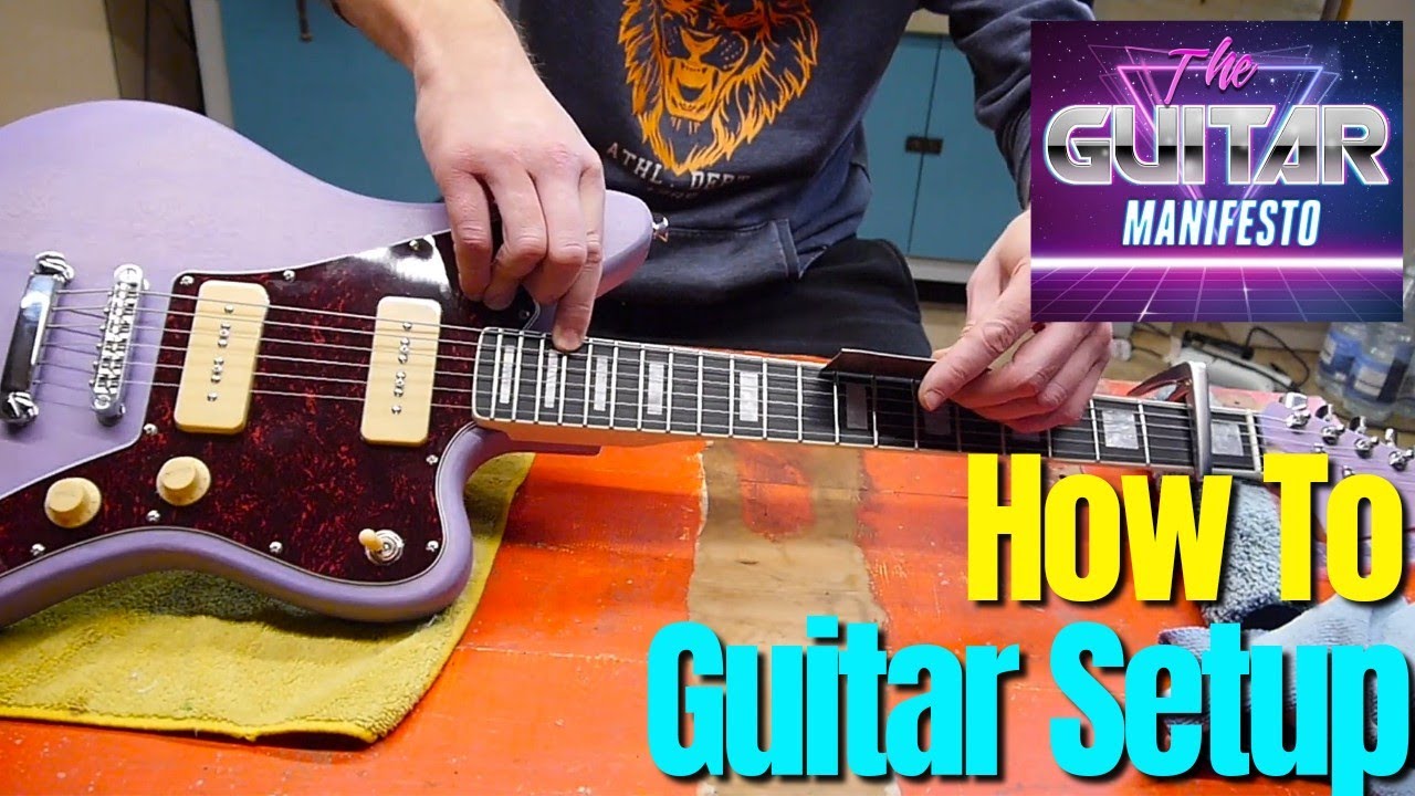 Guitar Setup for Beginners Tutorial | How To - YouTube