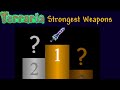 The BEST weapons to use at each point in Terraria