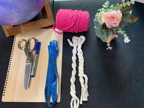 قياس طول خيط المكرميه وإزاي نقلل فقد كميات كبيرة من الخيط طريقه حساب طول الخيط في شغل المكرمه