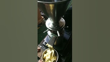 colloid mill machine for yolk making