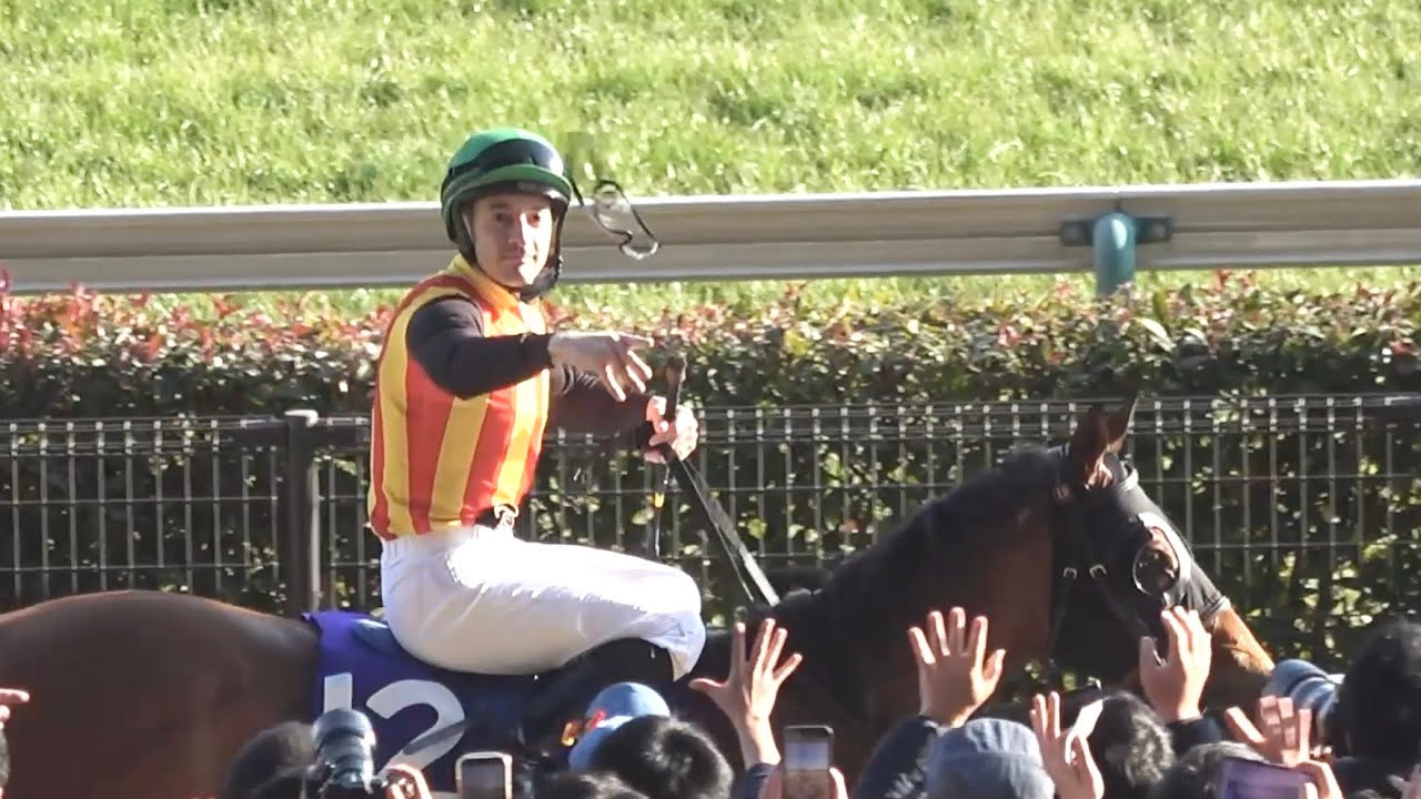 【現地】2026 G1 フェブラリーステークス コスタノヴァ C.ルメール 連覇達成 ゴーグルをファンにプレゼント🥽【東京競馬場】