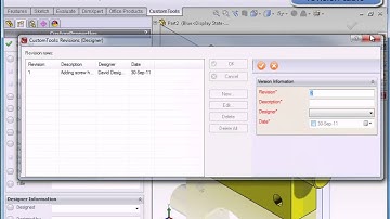 Customizing the revision table