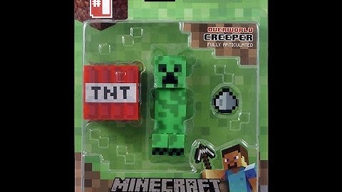 Minecraft Creeper Unboxing