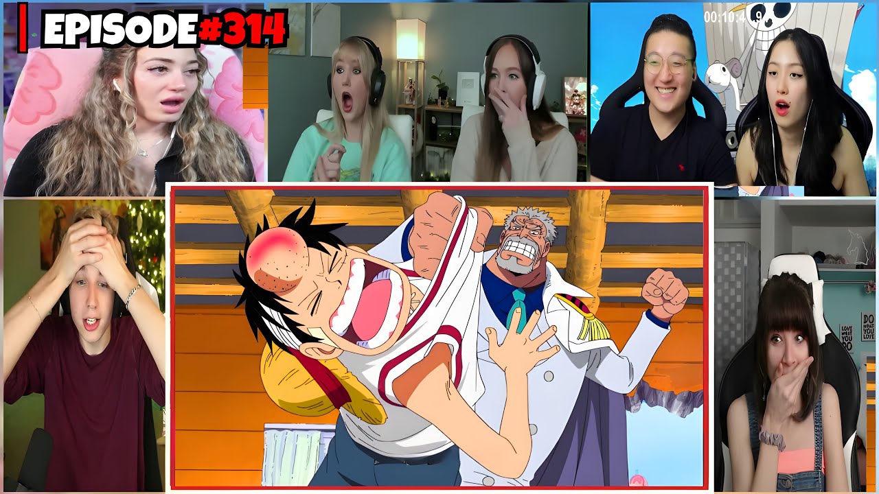 😱🔥 GARP Reveals DRAGON is LUFFY'S FATHER! 💥 ONE PIECE Episode 314 Reaction Mashup