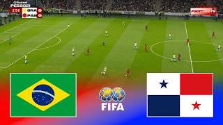 brasil Vs Panama  International Friendly 2026  Efootball Pes 21 Gameplay