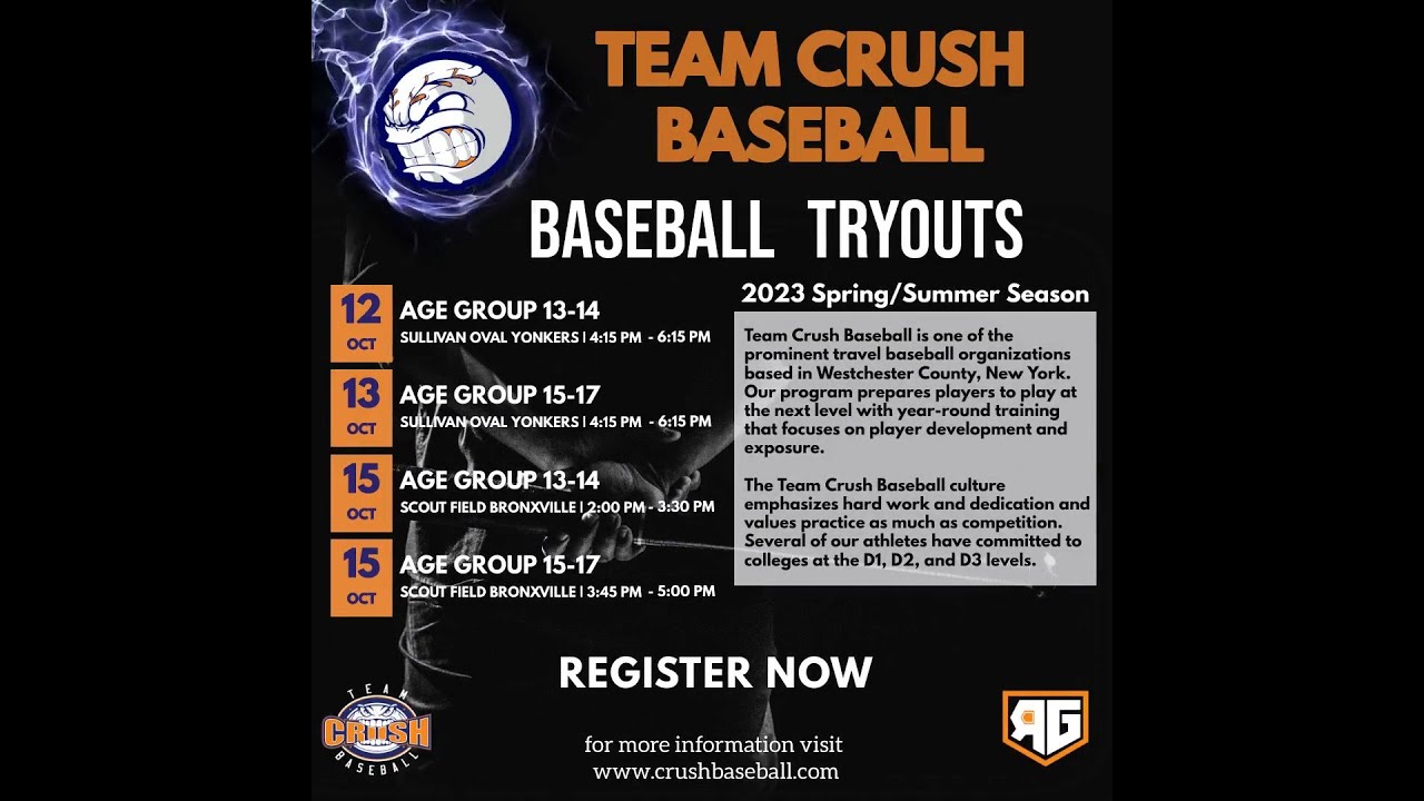 2023 Team Crush Spring Summer Tryouts YouTube