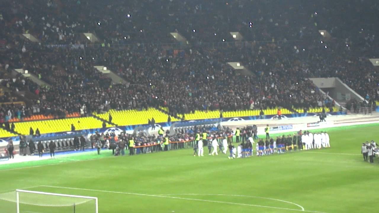 CSKA - Real Madrid UEFA Champions League anthem