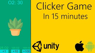 How To Make A Clicker Game In 15 Minutes For Android And iOS (Unity) screenshot 3