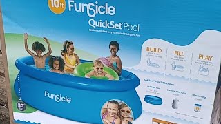 Funsicle Quickset Pool Filter InstructionREAD 'MORE' BELOW