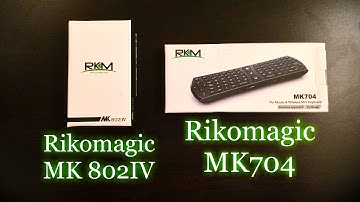 Rikomagic MK802IV Mini-PC and MK704 Fly Mouse - Unboxing, Setup, and First Impression