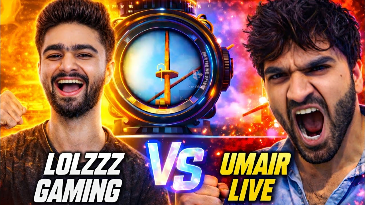 LOLZZZ GAMING vs UMAIR 😱 Intense Live Fight | Full BGMI Match Highlights