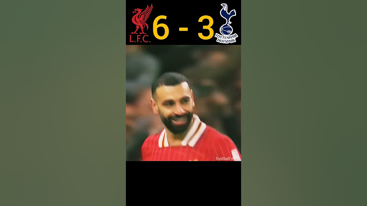 ملخص مباراة ليفربول 6 - 3 توتنهام | الدوري الإنجليزي