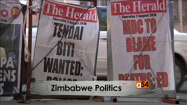 Zimbabwae Tendai Biti Arrest