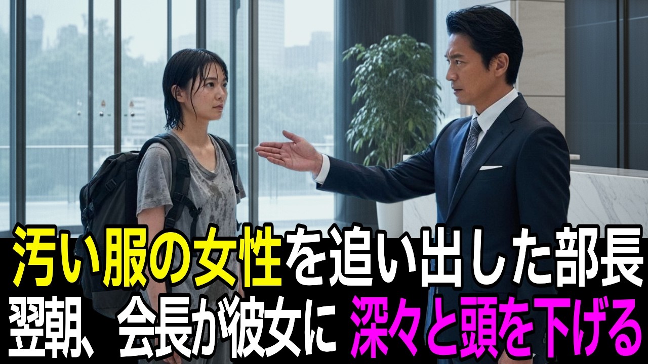 ボロ服を着た貧乏女性が笑いものに―しかし、翌日、全員がその正体に言葉を失う