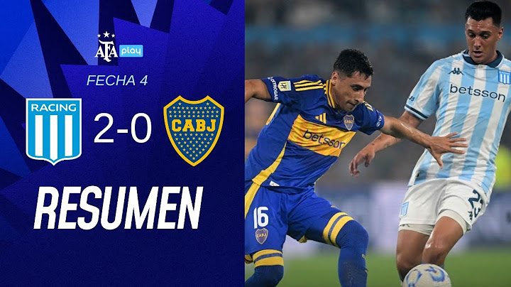 Racing Club 2 vs. 0 Boca Juniors | #TorneoApertura2025 | Resumen | Fecha 4
