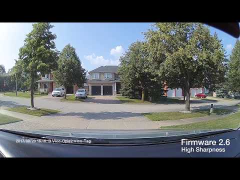 Vicovation Vico-Opia2 2.6 vs  2.6s firmware Image Quality Comparison 2K Ultra-HD