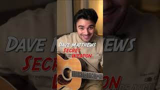 Dave Matthews Guitar Technique Is UNIQUE Dave Matthews Guitar Technique Is UNIQUE