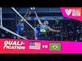 Crabb trbrunner vs pedrogabriel  qualification highlights brasilia 2024 beachprotour