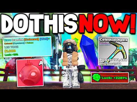 Mine A Mountain Guide! (Tips &amp; Tricks, Get RICH FAST, Glitches, Best Bombs) ROBLOX