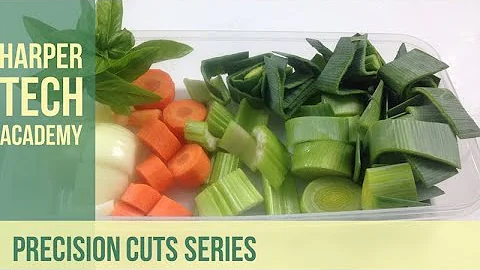 Precision Cuts Mirepoix