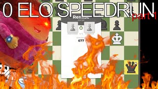THE 0 ELO CHESS SPEEDRUN