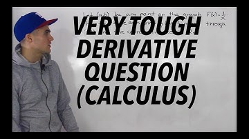 MAT 133 - Tough Derivative Question - University of Toronto